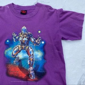 Vintage Mr Freeze Batman and Robin t shirt